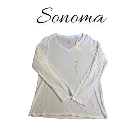 Sonoma Tops - Sonoma Long Sleeve T-Shirt Size XL